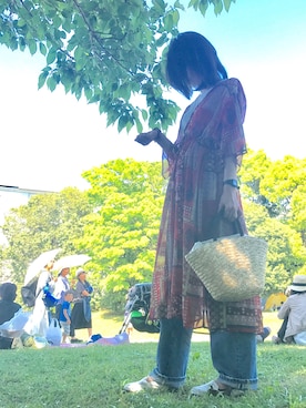 「ＧＷ」｜「アイテム（モカシン/デッキシューズ）」を使った、mさん（レディース・162cm）の春コーディネート