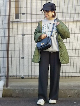 yakkoさん（レディース・152cm）の冬コーディネート