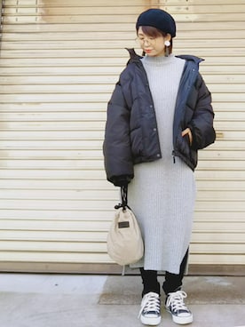 yakkoさん（レディース・152cm）の冬コーディネート