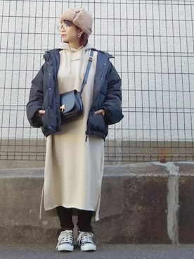 yakkoさん（レディース・152cm）の冬コーディネート