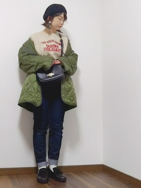 yakkoさん（レディース・152cm）の冬コーディネート