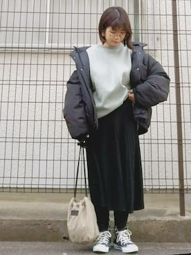 yakkoさん（レディース・152cm）の冬コーディネート