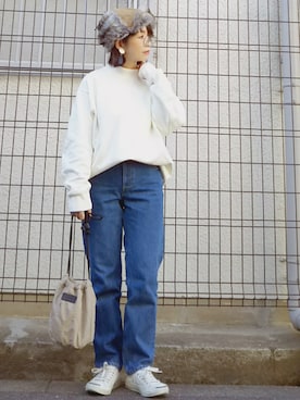 「アネット」｜yakkoさん（レディース・152cm）の冬コーディネート