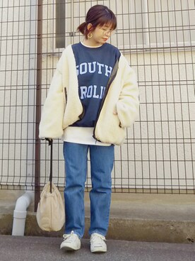 「アネット」｜yakkoさん（レディース・152cm）の冬コーディネート