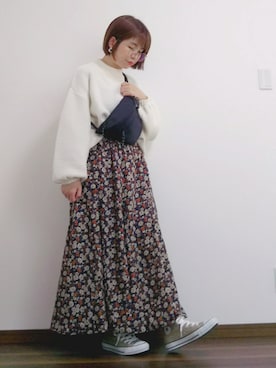 yakkoさん（レディース・152cm）の冬コーディネート