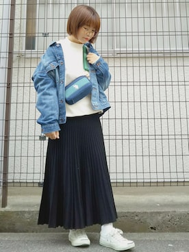 yakkoさん（レディース・152cm）の春コーディネート