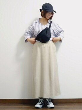 「ワッフル」｜yakkoさん（レディース・152cm）の春コーディネート