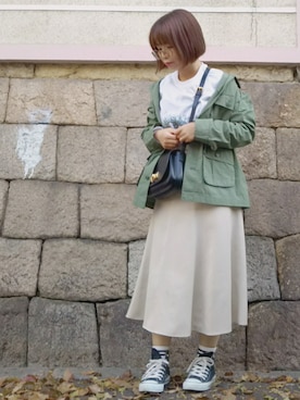 yakkoさん（レディース・152cm）の春コーディネート