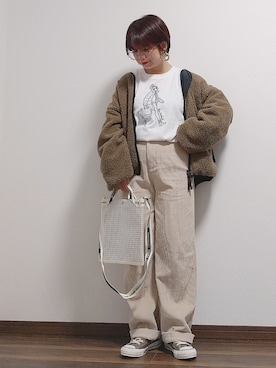 yakkoさん（レディース・152cm）の冬コーディネート