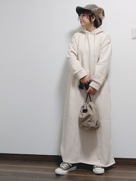 yakkoさん（レディース・152cm）の冬コーディネート