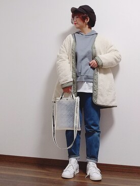 yakkoさん（レディース・152cm）の冬コーディネート