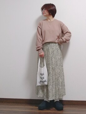 「fitflop」｜yakkoさん（レディース・152cm）の春コーディネート
