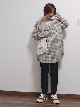 「Bou Jeloud」｜「アイテム（アクセサリー）」を使った、yakkoさん（レディース・152cm）の春コーディネート