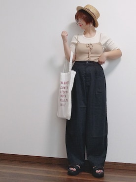 yakkoさん（レディース・152cm）の夏コーディネート