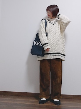 yakkoさん（レディース・152cm）の冬コーディネート