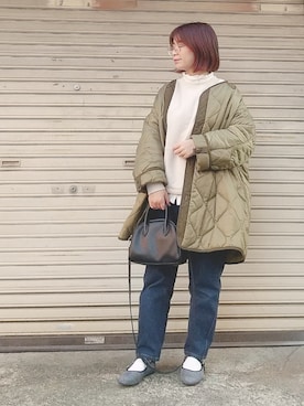 yakkoさん（レディース・152cm）の冬コーディネート