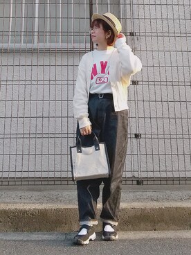 「polcadot」｜「アイテム（アクセサリー）」を使った、yakkoさん（レディース・152cm）の春コーディネート
