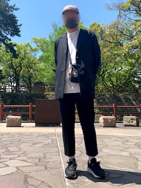 「CLANE（クラネ）のアイテム（ジャケット/アウター）」を使った、なりさん（メンズ・175cm）の春コーディネート