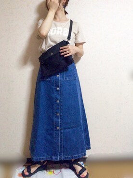 つねさん（レディース・151cm）の夏コーディネート