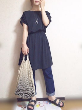 つねさん（レディース・151cm）の夏コーディネート