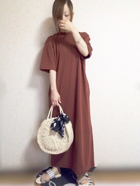 「AMERICAN HOLIC」｜つねさん（レディース・151cm）の夏コーディネート