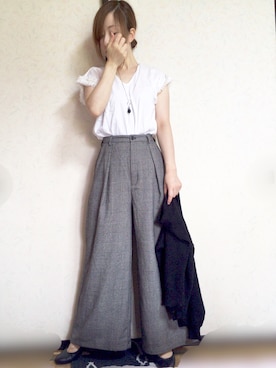 「ALETTA（アレッタ）のアイテム」を使った、つねさん（レディース・151cm）の秋コーディネート