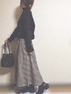 「AMERICAN HOLIC」｜つねさん（レディース・151cm）の秋コーディネート