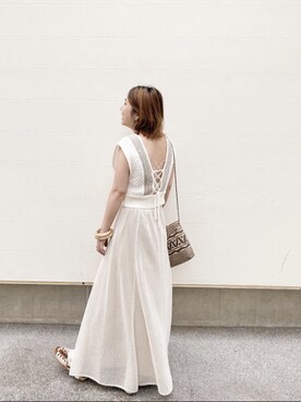 madokaiwashitaさん(レディース・153cm)の夏コーディネート