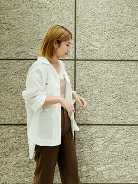 madokaiwashitaさん（レディース・153cm）の夏コーディネート