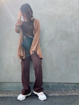 「アイテム（その他トップス）」を使った、つんさん（レディース・154cm）の夏コーディネート