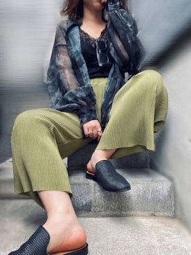 「オトナカジュアル」｜つんさん（レディース・154cm）の夏コーディネート