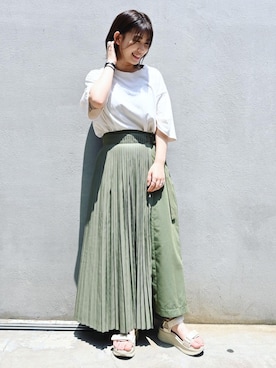 「いいね返し」｜つんさん（レディース・154cm）の夏コーディネート