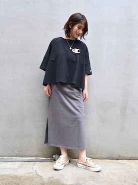 「いいね返し」｜つんさん（レディース・154cm）の夏コーディネート