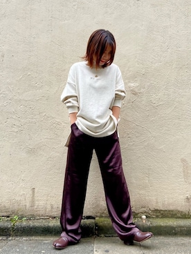 「秋のマイ旬スタイル」｜つんさん（レディース・154cm）の秋コーディネート