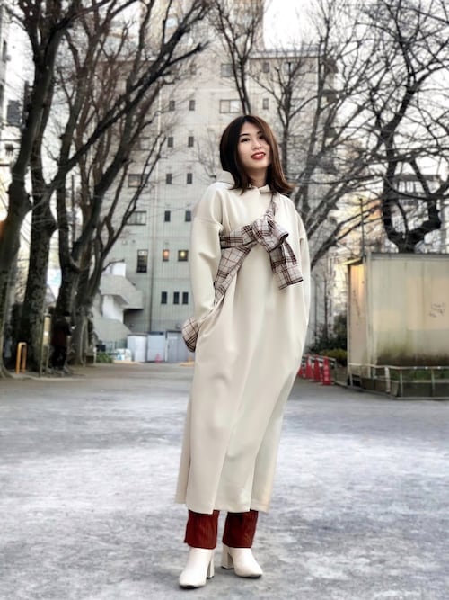 ライトオンつんさんのワンピースを使ったコーディネート Zozotown