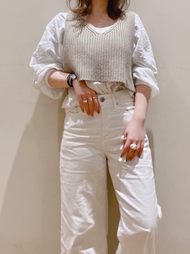 「Right-on（ライトオン）のアイテム（アンサンブル）」を使った、つんさん（レディース・154cm）の春コーディネート