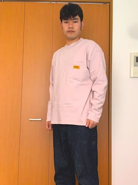 「CANTON（キャントン）のアイテム」を使った、ケッケスタイル　相互フォローさん（メンズ・173cm）の春コーディネート
