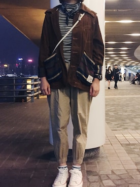 「converse 1970」｜JANEドワーフ さん（レディース・156cm）の冬コーディネート