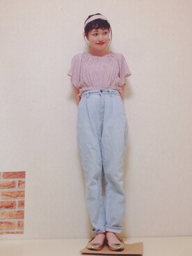 ヨシコさん（レディース・149cm）の夏コーディネート