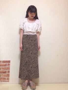 レオパードスカート」の人気ファッションコーディネート（身長：141cm