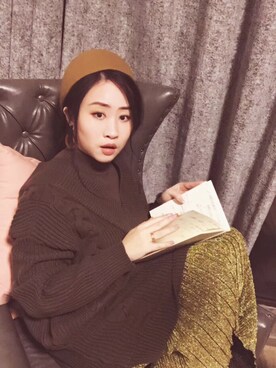 「iT（イット）のアイテム（ワンピース/ドレス）」を使った、Christine正さん（レディース・164cm）の春コーディネート