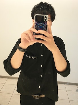 「ATTENTION（アテンション）のアイテム」を使った、N.Yさん（メンズ・170cm）の夏コーディネート
