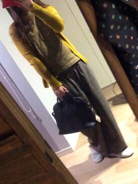 ぽぽぃさん（レディース・165cm）の冬コーディネート