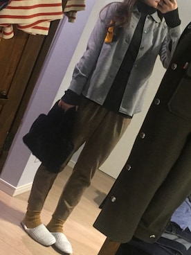 ぽぽぃさん（レディース・165cm）の冬コーディネート