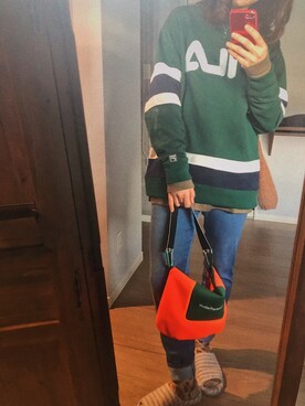 ぽぽぃさん（レディース・165cm）の春コーディネート