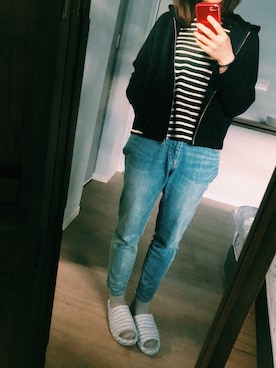 ぽぽぃさん（レディース・165cm）の春コーディネート