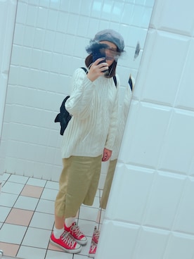 「CONVERSE（コンバース）のconverse（コンバース） ALL STAR OX（オールスターOX）（スニーカー）」を使った、佐々木さん（レディース・164cm）の秋コーディネート