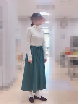 佐々木さん(レディース・164cm)の冬コーディネート