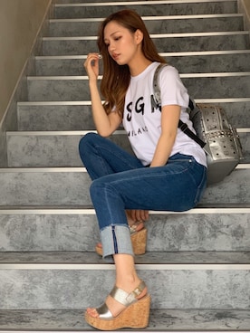 Mariaさん（レディース・164cm）の夏コーディネート