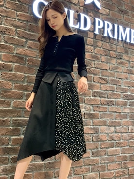 「スター」｜Mariaさん（レディース・164cm）の秋コーディネート